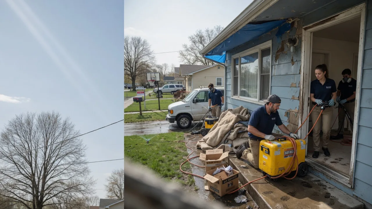 Basement Flood Cleanup in South Londonderry, VT near me